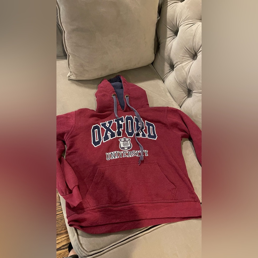Oxford University Red Hoodie